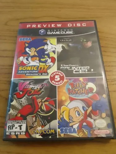 Nintendo GameCube Preview Disk - Original - Completo