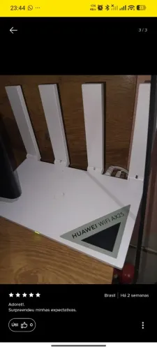 Roteador axs2 Huawei wi-fi 6