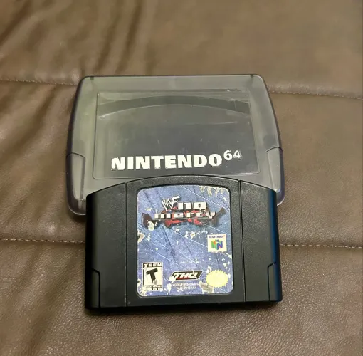WF NO MERCY ORIGINAL 100% NINTENDO 64!!!