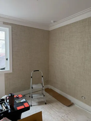Transformação sua casa com estilo e elegância com papal de pare e pintura