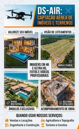 Imagens Drone imobiáliario e construções