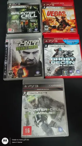 Combo Jogos Tom Clancys PS3