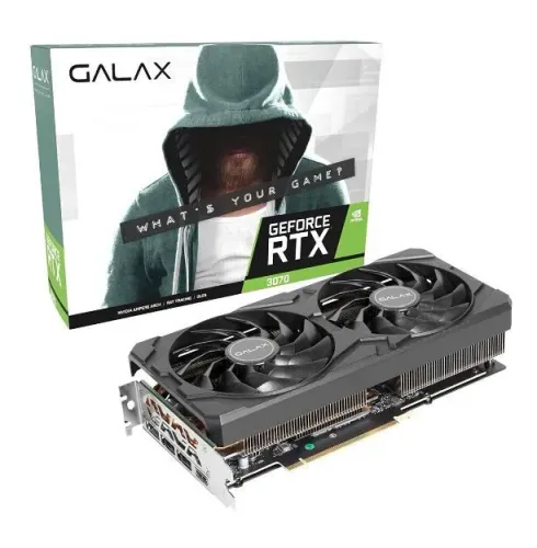? Galax GeForce RTX 3070 LHR 8GB GDDR6 (1-Click OC) - Estado de Nova!