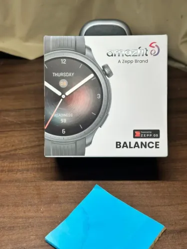 Amazfit Balance 46mm Lacrado ! Ligação BT, Bioimpedância, Memória interna, Dual GPS