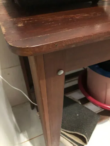 Mesa retangular multiuso madeira