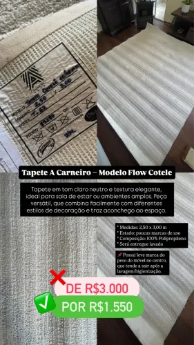 Tapete Carneiro Home 