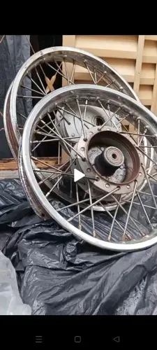  roda montada de biz 125