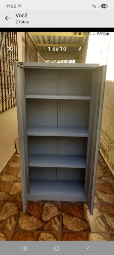 Armário de aço 1.70 cm de altura.( só novos )