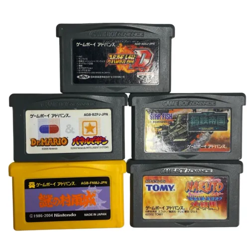 Lote jogos originais game boy advance 