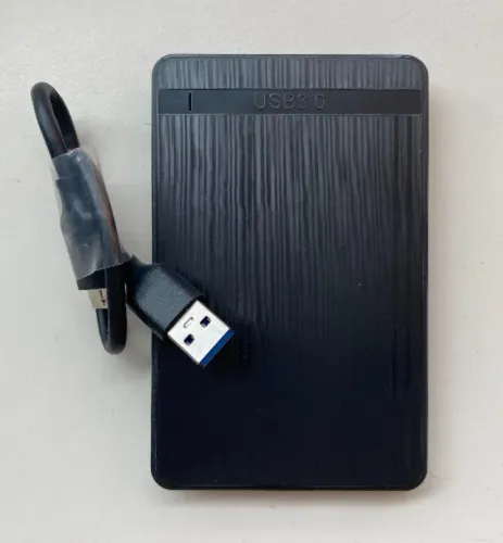 HD Externo USB 3.0 de 1TB WD, p/ computador, notebook, vídeo game, etc.