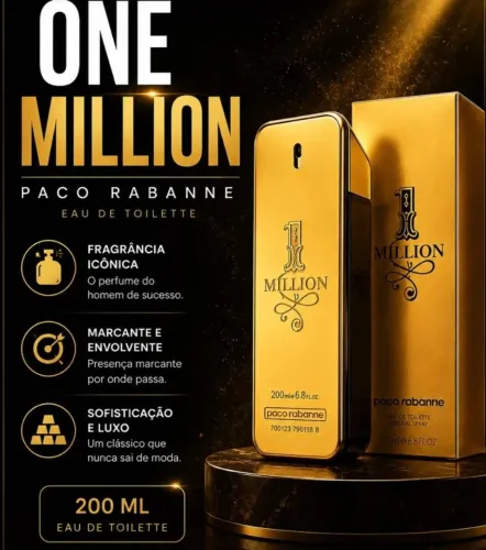 Perfume 1 Million Toilette 200 ml 