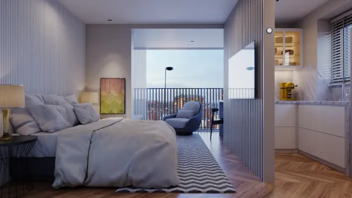 Studio para venda em Higienópolis com 1 quarto , 32m²