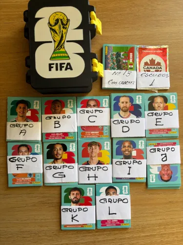 Figurinhas avulsas Copa 2026