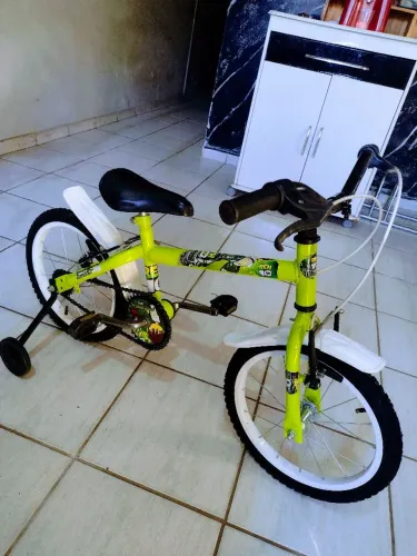 Bicicleta aro 16 aros novos de alumínio