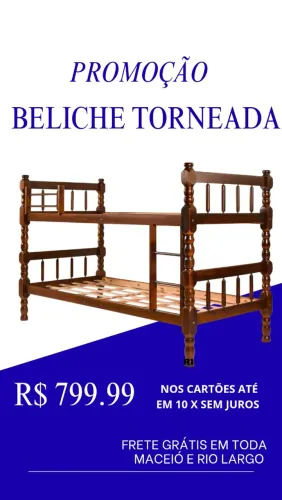 PROMOÇÕES DE BELICHE TORNEADA