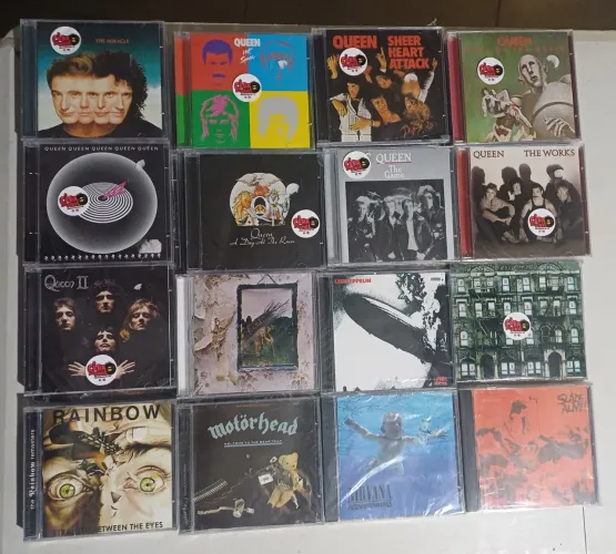 CDs rock, pop, mpb 