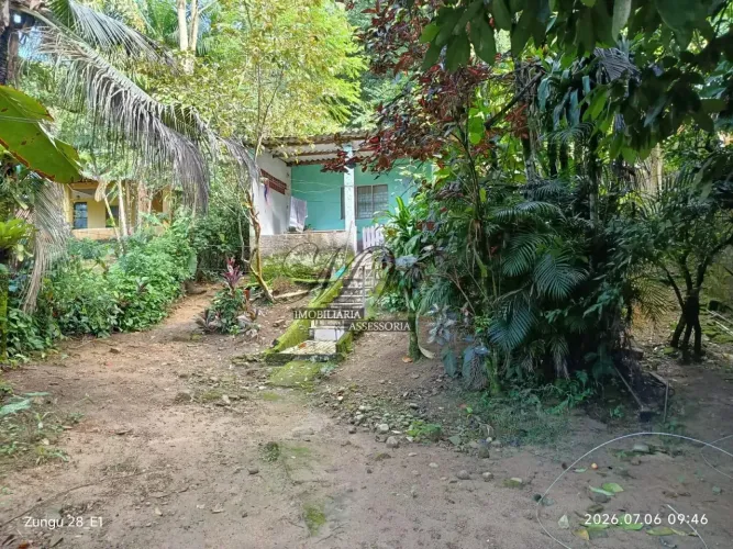 TERRENO COM CASA À VENDA SANTA RITA DO BRACUÍ | ANGRA DOS REIS