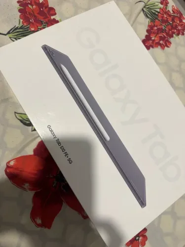 Galaxy tab s10fe plus 5g 128gigas 8ram cinza  