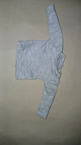 Falcon Camiseta manga longa cinza
