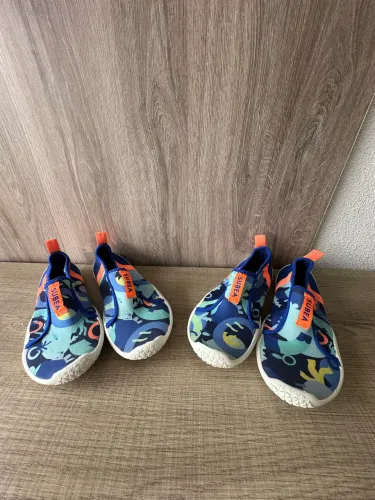 Sapatilha Aquashoes  2 Pares Subea Decathlon Infantil Excelente Estado
