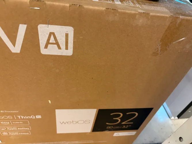 Tv 32 LG smart nova na caixa