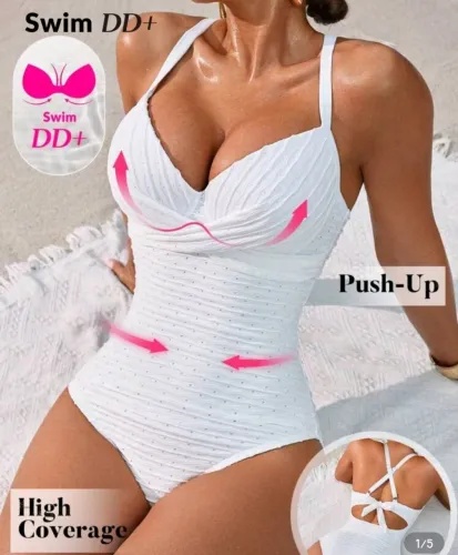 Maio praia piscina peito grande GG 50 branco 