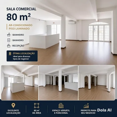 Sala comercial em Areias
