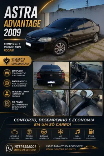 Chevrolet Astra Advantage 2.0 MPFI 8V Flexpower 5P 2009