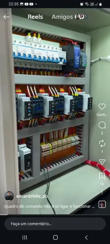 Quadro Comandos Elétrico Eletrônicos