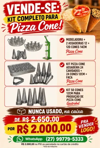 Máquina de Pizza Cone