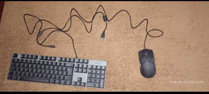 Kit Gamer Dazz - Teclado Mecânico RGB, Mouse RGB, Mousepad Assassin's Creed e Fone BT