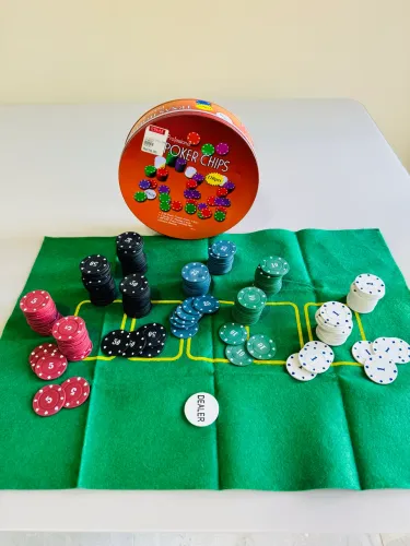 240 Fichas de Poker - Jogos de cartas