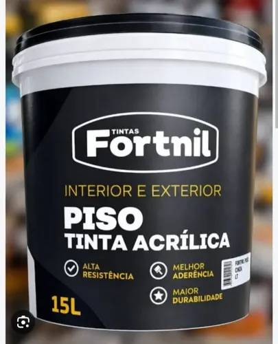 Tinta acrílica Piso Fortinil 15 LT