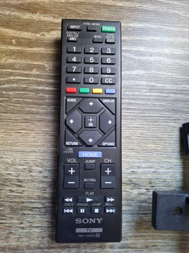 Controle remoto de tv,e suporte de tv Sony 