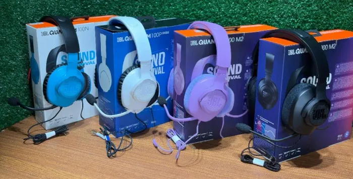 JBL Quantum 100 - JBL QuantumSOUND, Drivers 40mm e Microfone Removível, Entrega Grátis!