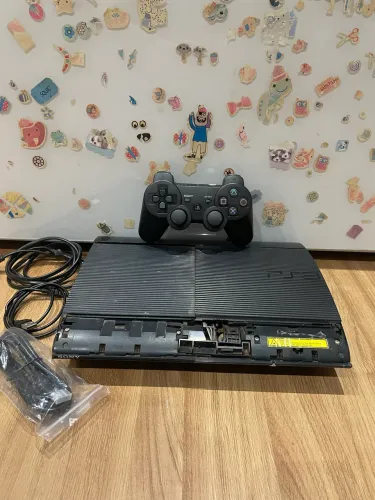 PS3 Super Slim 250gb com vários jogos
