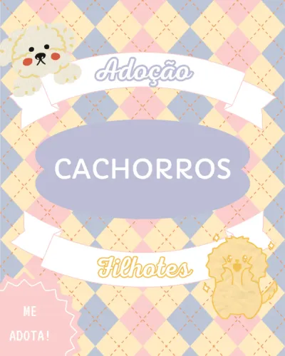 Pets - Cachorros filhotes 7 meses - Adoção responsável