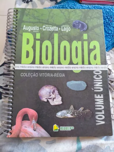 Livro de biologia - coleção vitória régia - ensino médio vol único