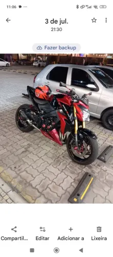 gsx-s 1000 cc impecável baixa km