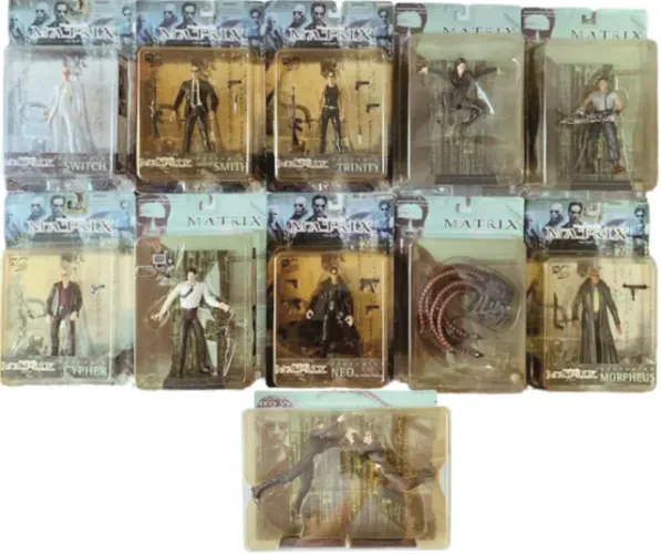 Bonecos Matrix N2toys - Conjunto De 11 Tipos