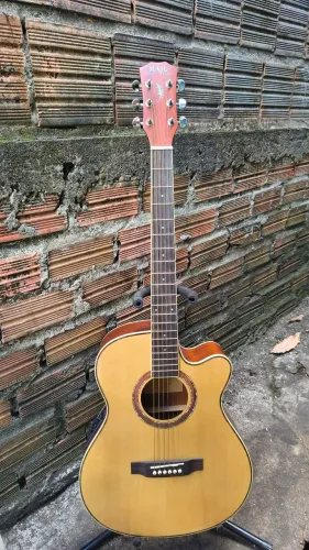 VIOLÃO ELÉTRICO MAJU Luxury Maharani - Profissional
