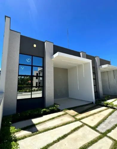 Casa para venda com 66,73 metros quadrados com 2 quartos em centro - Aquiraz - Ceará