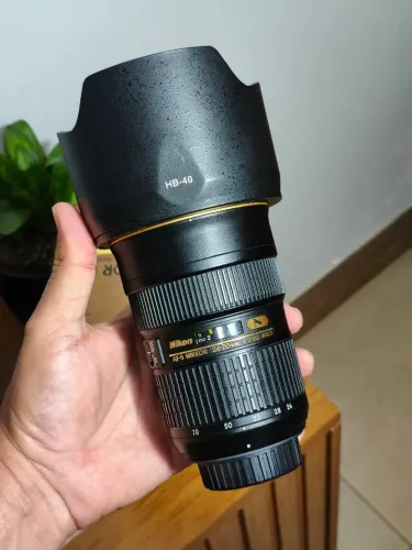 Nikon 24-70mm 2.8G - Full Frame (Seminova)