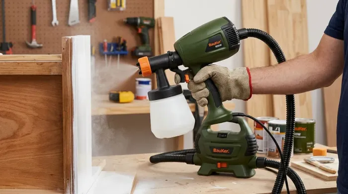 ? Pistola para Pintura Bauker 400W - 220V (Nova / Semi-nova)