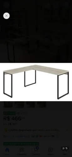 Mesa para escritório