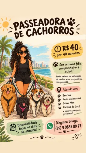 Passeio com cachorros / Pet Sitter