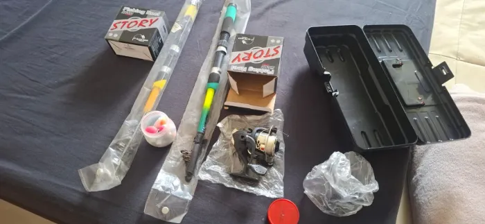 Kit varas de molinete 