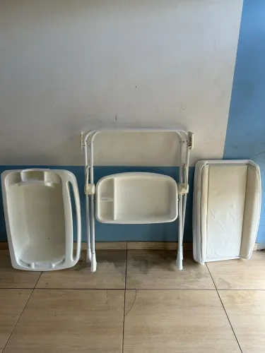 Banheira com trocador 