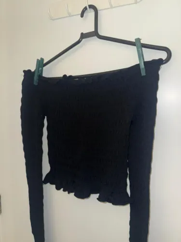 Cropped ombro a ombro Zara