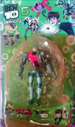 Boneco figura de ação ben 10 ominivers personagem vilgax